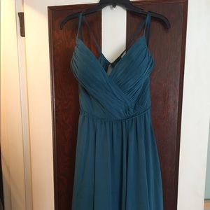 Maternity/Postpartum Bridesmaid Dress in Teal